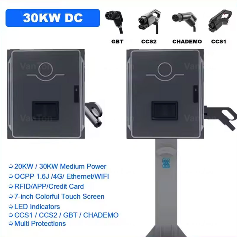 30KW 모바일 DC EV 충전소가 전기 자동차 전력을 변화시키는 이유는 무엇입니까?